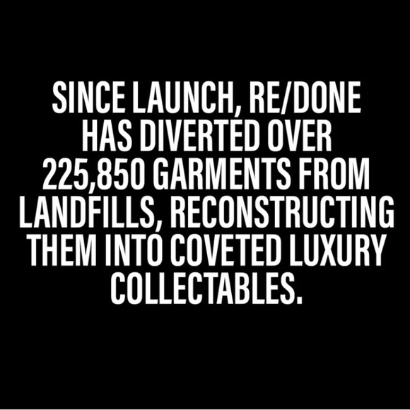 Re/Done Originals LS Thermal Tee Shirt in Vintage White Round neck NWOT Small - Picture 6 of 10